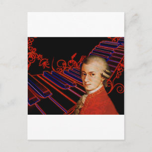 Postal Claves de Mozart_