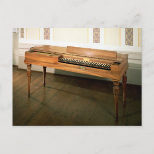 Postal Clavichord, alguna vez propiedad de Franz Joseph H