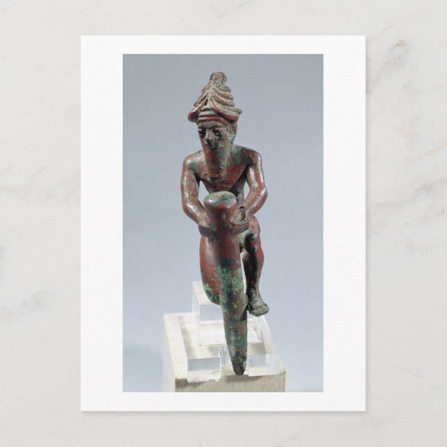 Postal Clavo de la fundación de Gudea, Príncipe de Lagash (Anverso)
