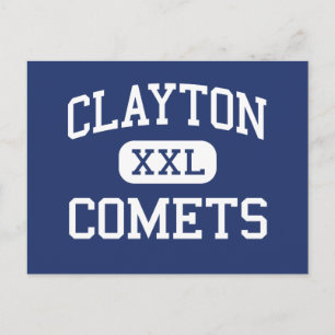 Postal Clayton - Cometas - Alto - Clayton Carolina del No