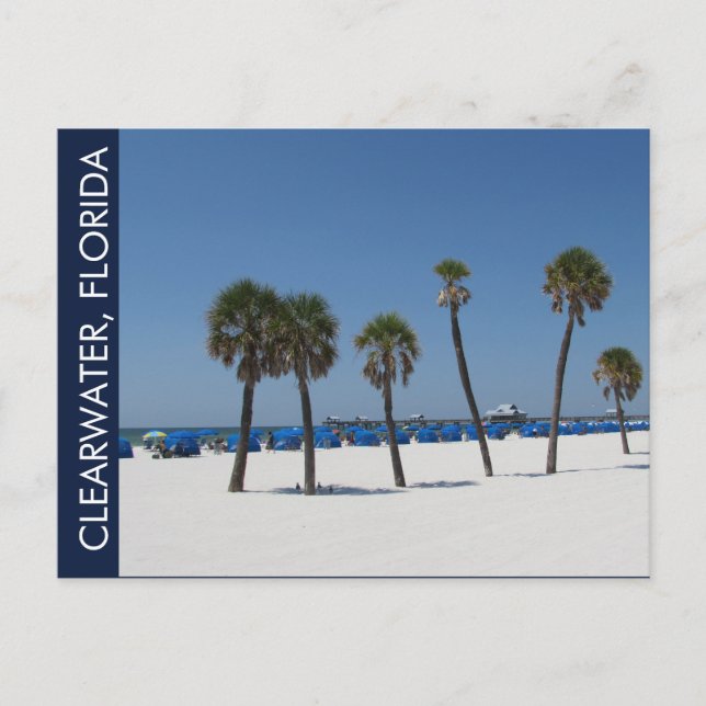 Postal Clearwater Beach FL (Anverso)
