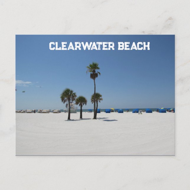 Postal Clearwater Beach FL (Anverso)