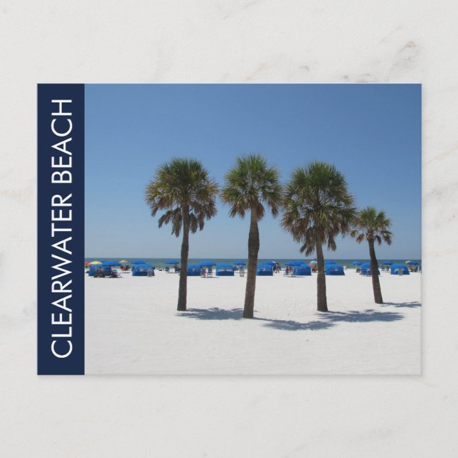 Postal Clearwater Beach FL (Anverso)