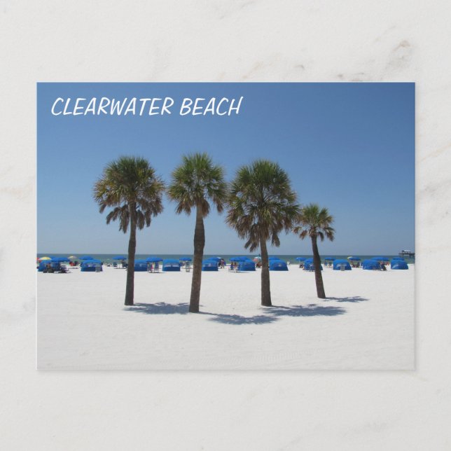 Postal Clearwater Beach FL (Anverso)