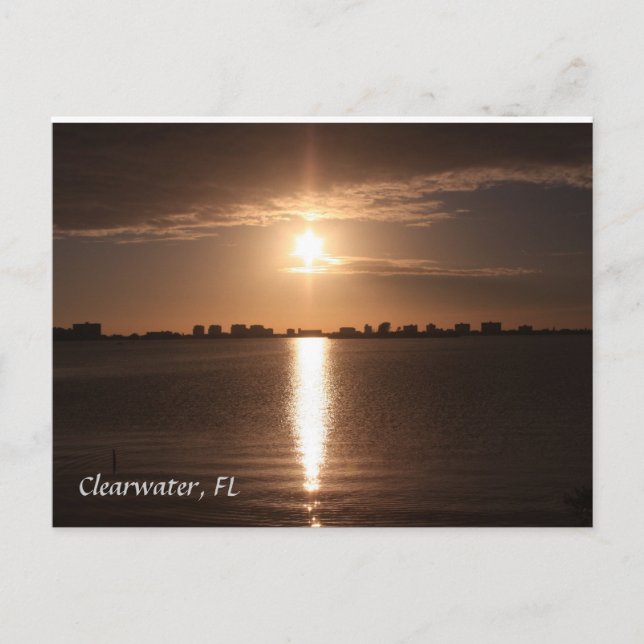 Postal Clearwater Beach, Florida (Anverso)