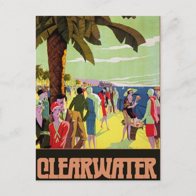 Postal Clearwater Florida (Anverso)