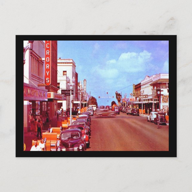 Postal Clearwater, Florida Vintage (Anverso)