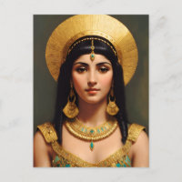 Cleopatra arte de retrato de reina egipcio