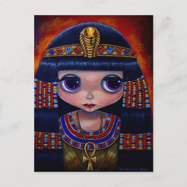Postal Cleopatra Blythe Postcard (Anverso)
