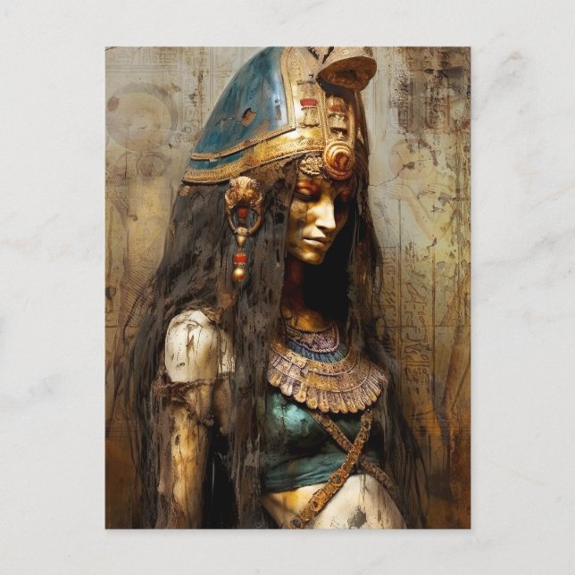 Postal Cleopatra - Grandeza Inmortal (Anverso)
