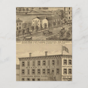 Postal Clermont Woolen Mills