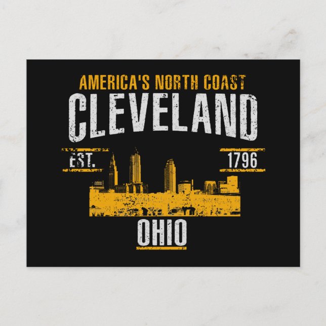Postal Cleveland (Anverso)