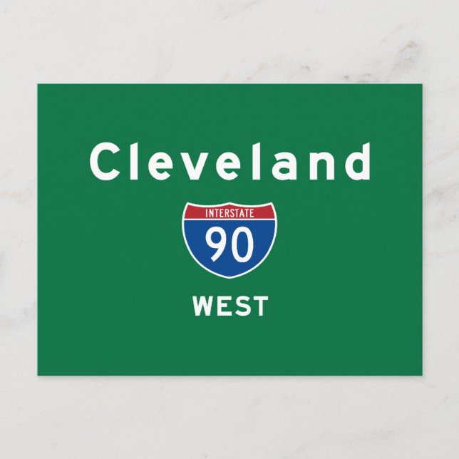 Postal Cleveland 90 (Anverso)