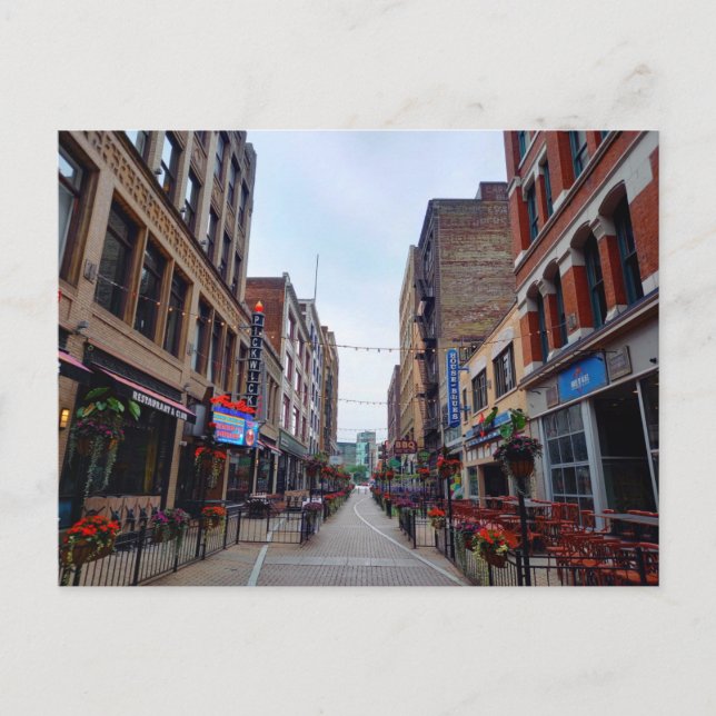 Postal Cleveland downtown (Anverso)