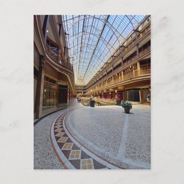 Postal Cleveland - Inside the Arcades (Anverso)