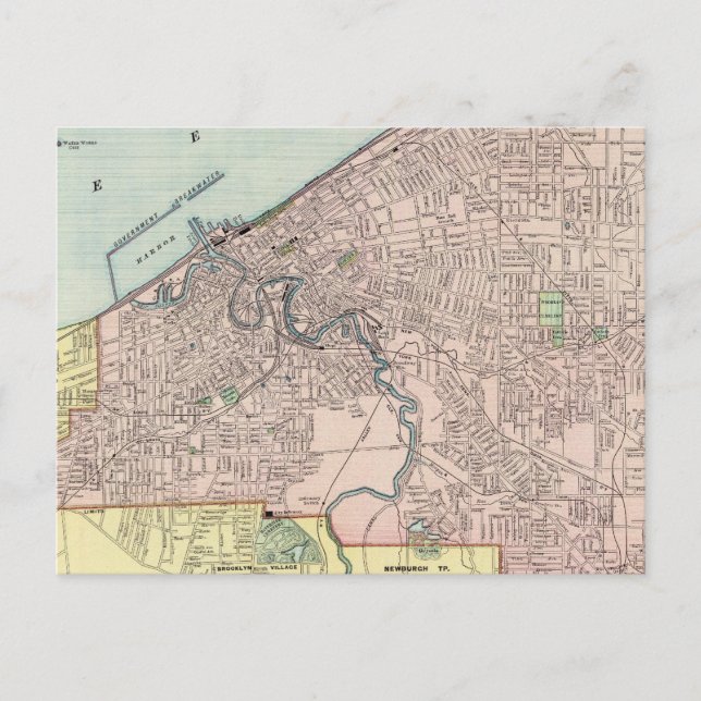 Postal Cleveland, Ohio (Anverso)