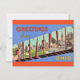 Postal Cleveland Ohio Antiguo
