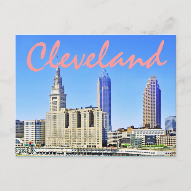 Postal Cleveland, Ohio, EE.UU. (Anverso)
