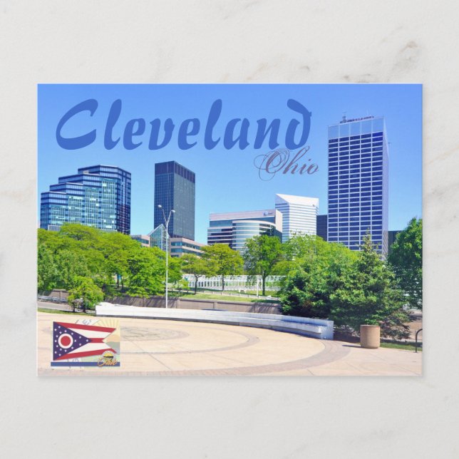 Postal Cleveland, Ohio, EE.UU. (Anverso)