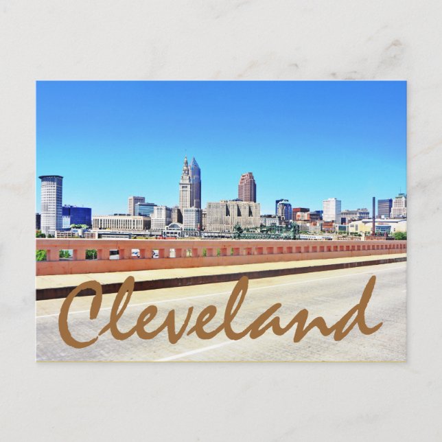 Postal Cleveland, Ohio, EE.UU. (Anverso)
