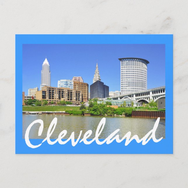 Postal Cleveland, Ohio, EE.UU. (Anverso)