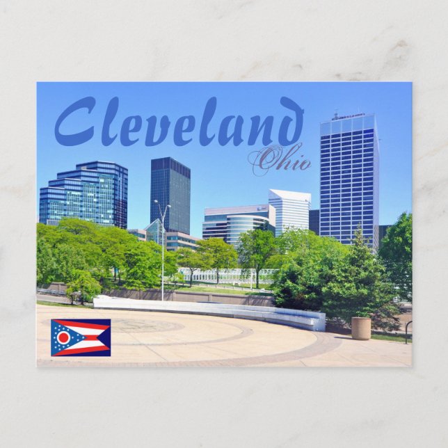 Postal Cleveland, Ohio, EE.UU. (Anverso)