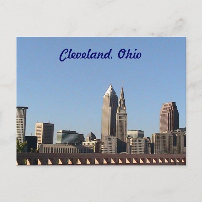 Postal Cleveland, Ohio Summer (Anverso)