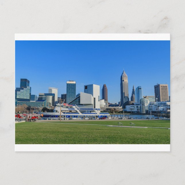 Postal Cleveland Skyline (Anverso)
