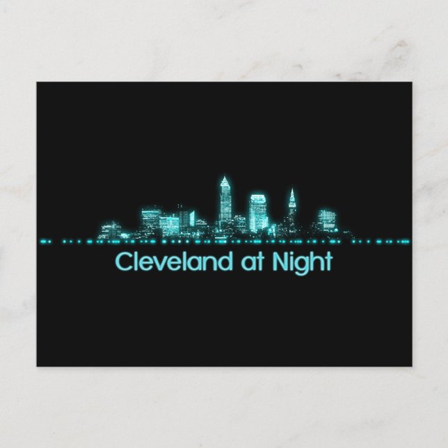 Postal Cleveland Skyline (Anverso)