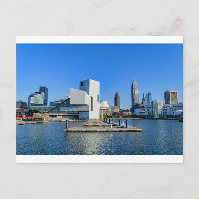 Postal Cleveland Skyline (Anverso)