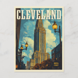 Postal Cleveland Vintage Travel