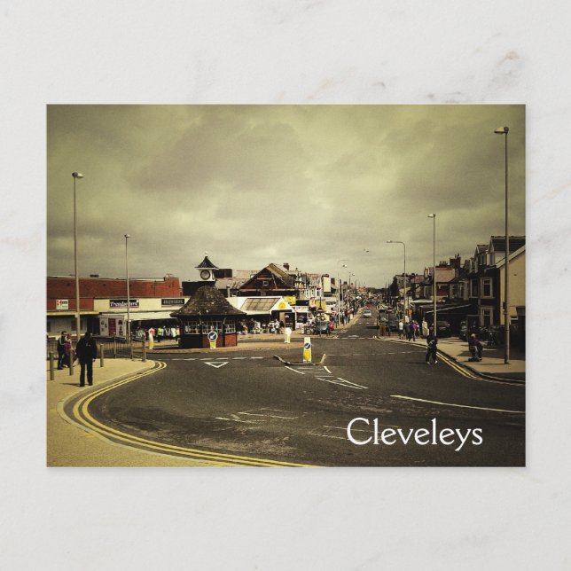 Postal Cleveleys (Anverso)