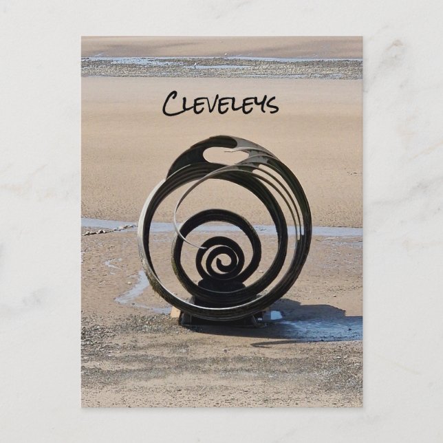 Postal Cleveleys (Anverso)