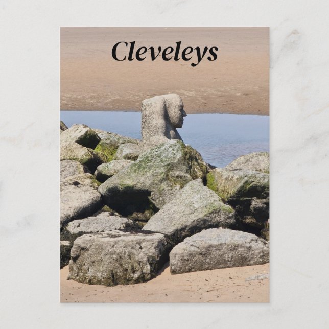 Postal Cleveleys Postcard (Anverso)