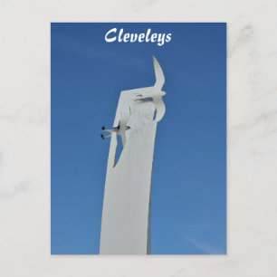 Postal Cleveleys Postcard