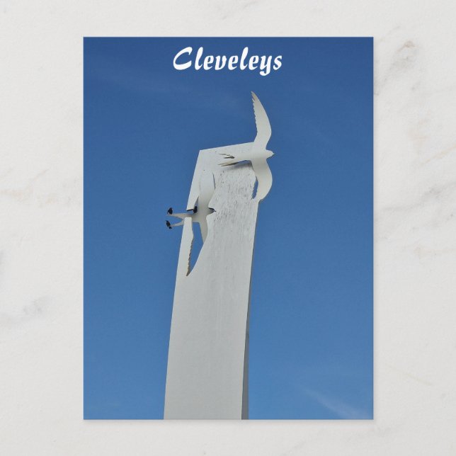 Postal Cleveleys Postcard (Anverso)