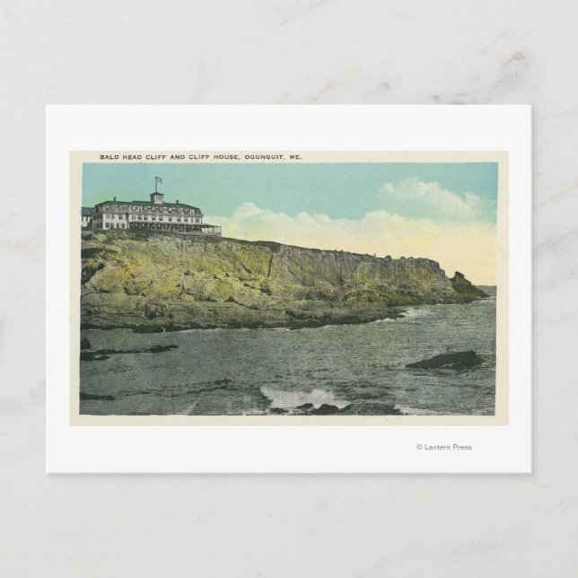 Postal Cliff Head Cliff y exterior de Cliff House # (Anverso)