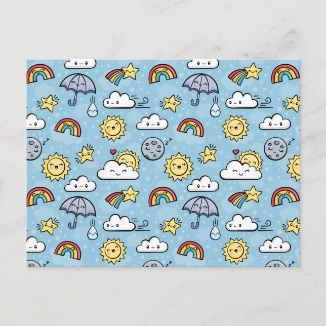 Postal Clima suave (Anverso)