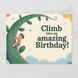 Postal Climb into an Amazing Birthday Greeting