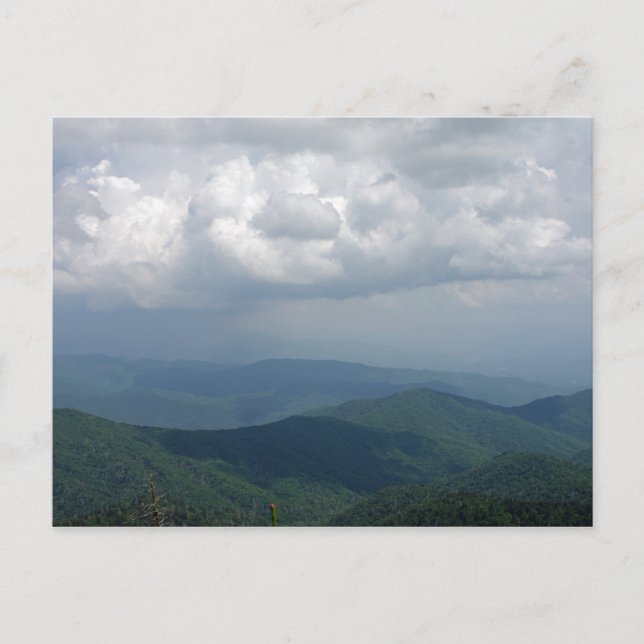 Postal Clingmans Dome (Anverso)