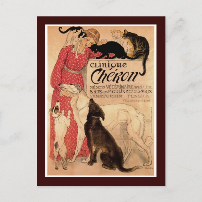 Postal Clinique Cheron (Anverso)