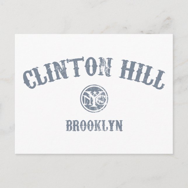 Postal Clinton Hill (Anverso)