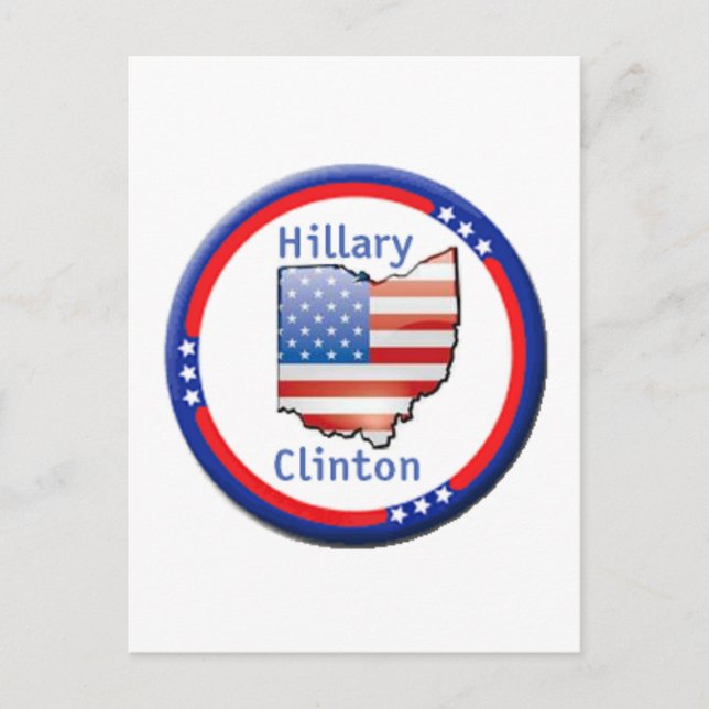 Postal Clinton Ohio Postcard (Anverso)