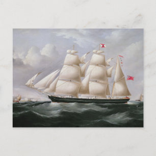 Postal Clipper Barque 'Procymatia' de Dover (aceite en ca