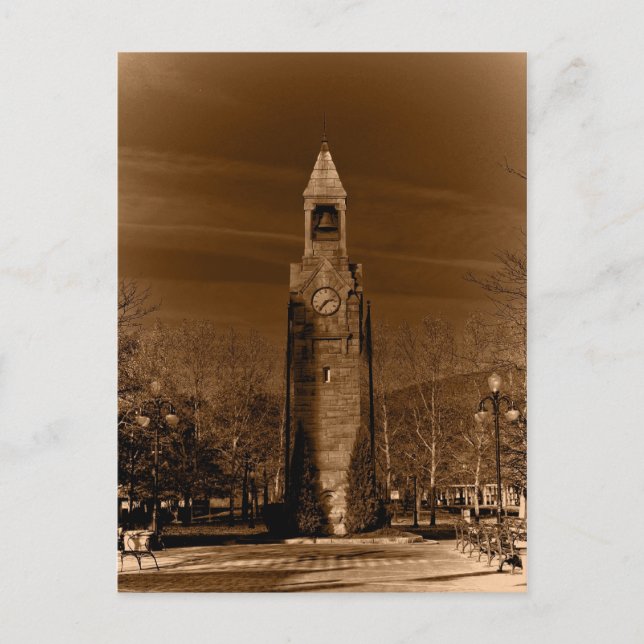 Postal Clock Tower Corning ny (Anverso)