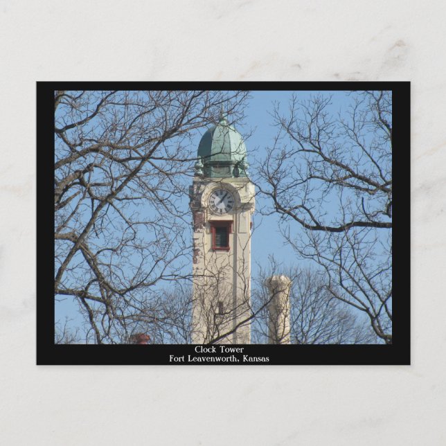 Postal Clock Tower Fort Leavenworth, Kansas (Anverso)