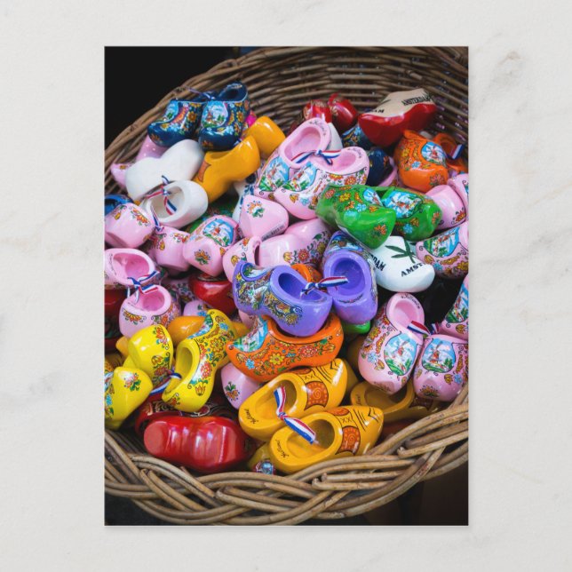 Postal Clogs holandeses (Anverso)