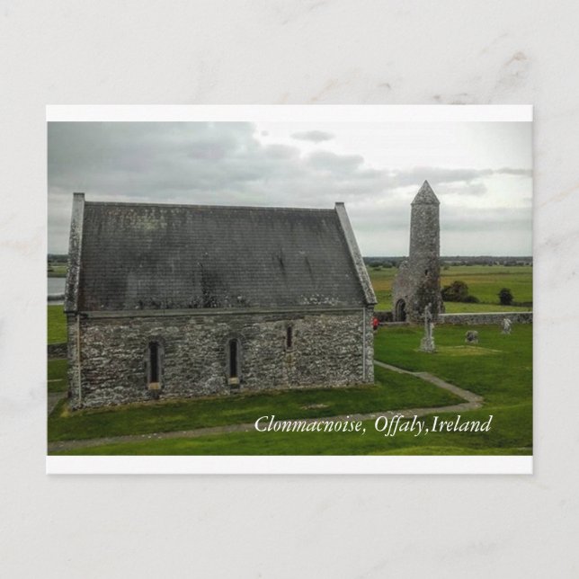 Postal Clonmacnoise, Offaly (Anverso)