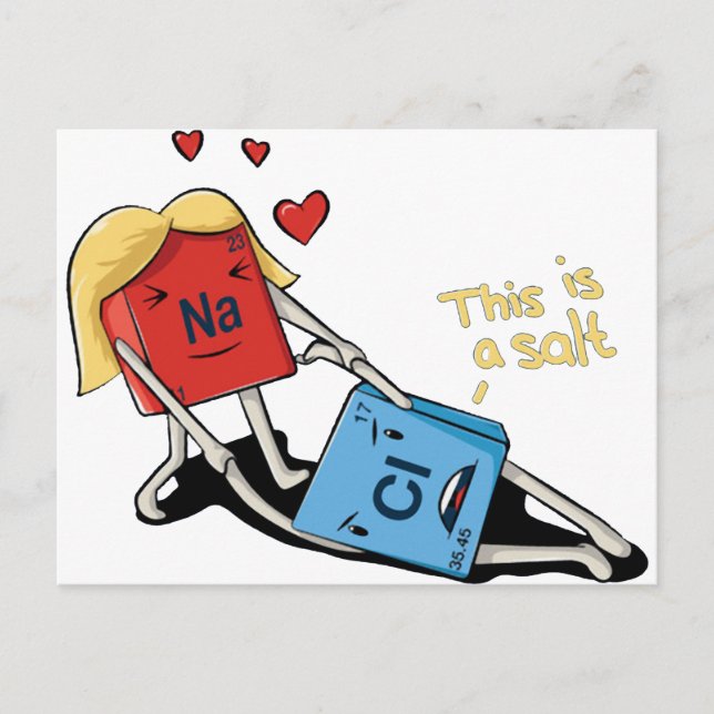 Postal Cloruro sódico (Anverso)