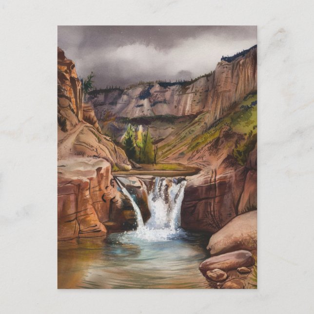 Postal Cloudland Canyon State Park (Anverso)